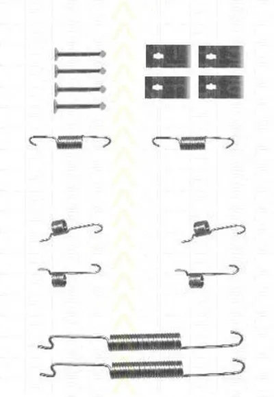 Комплектующие, тормозная колодка TRISCAN купить