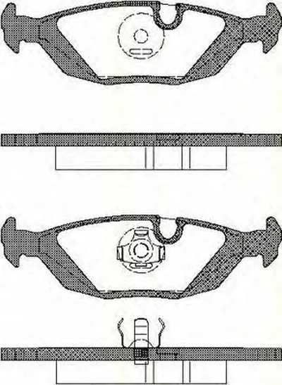 Комплект тормозных колодок, дисковый тормоз TRISCAN купить