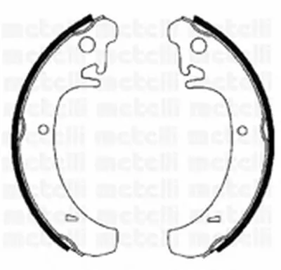Комплект тормозных колодок METELLI купить