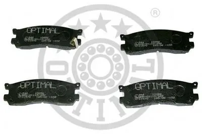 Комплект тормозных колодок, дисковый тормоз OPTIMAL купить