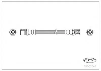 Тормозной шланг CORTECO купить