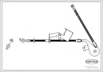Тормозной шланг CORTECO купить