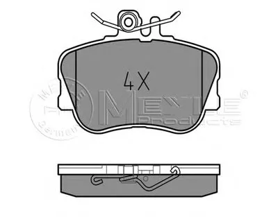 Комплект тормозных колодок, дисковый тормоз MEYLE купить