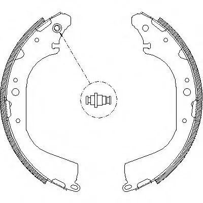 Комплект тормозных колодок REMSA купить