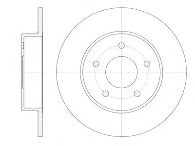 Тормозной диск REMSA купить