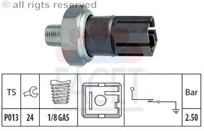 Выключатель с гидропроводом FACET купить