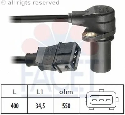 Датчик импульсов; Датчик импульсов, маховик FACET купить