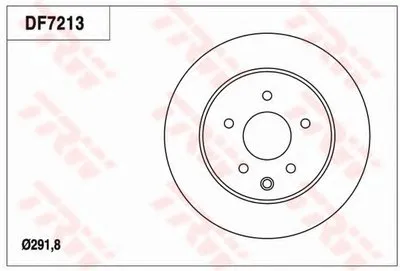 Тормозной диск TRW купить