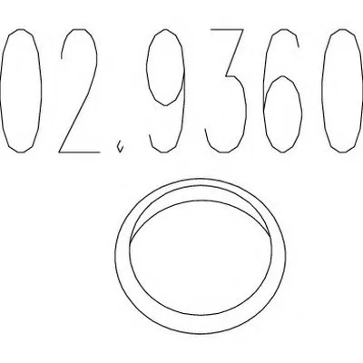 Прокладка, труба выхлопного газа MTS купить