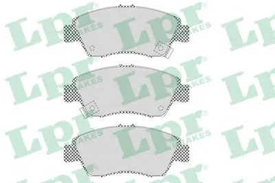 Комплект тормозных колодок, дисковый тормоз LPR купить