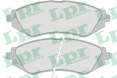 Комплект тормозных колодок, дисковый тормоз LPR купить