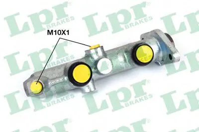 целиндер ручного тормоза LPR купить