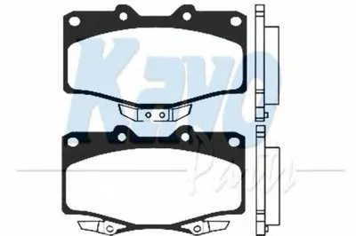 Комплект тормозных колодок, дисковый тормоз MK KASHIYAMA KAVO PARTS купить