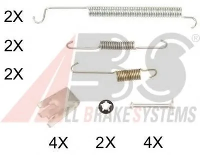 Комплектующие, тормозная колодка A.B.S. купить