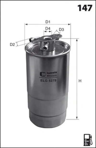 Топливный фильтр MECAFILTER MECAFILTER купить