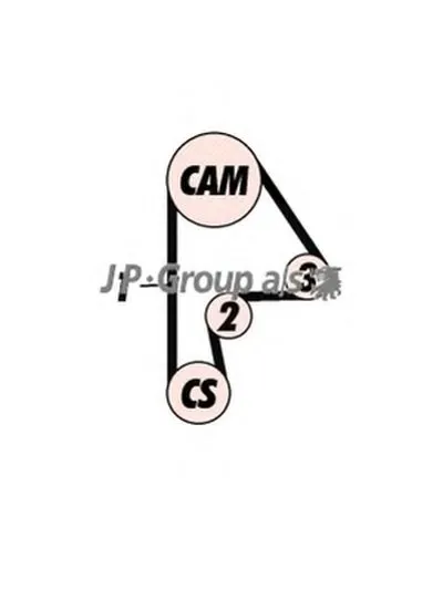 Комплект ремня ГРМ QH JP GROUP купить