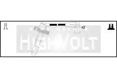 Комплект проводов зажигания HighVolt STANDARD купить
