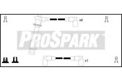 Комплект проводов зажигания ProSpark STANDARD купить