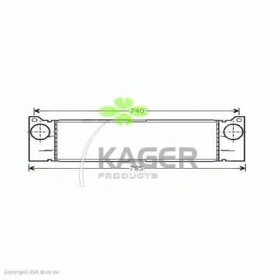 Интеркулер KAGER купить