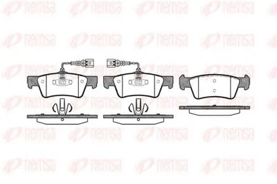 Комплект тормозных колодок, дисковый тормоз KAWE купить