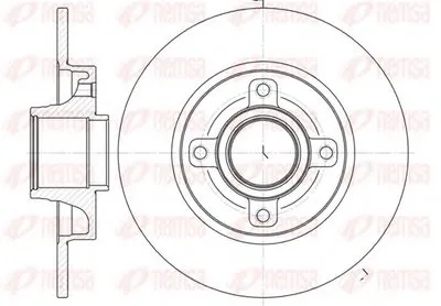 Тормозной диск KAWE купить