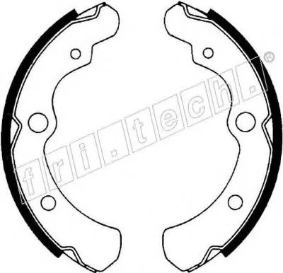 Комплект тормозных колодок fri.tech. купить