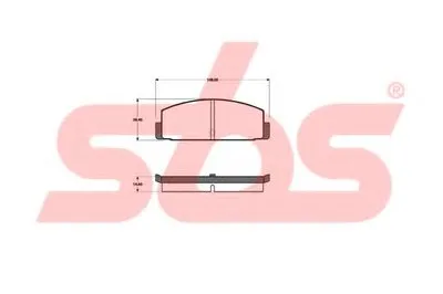 Комплект тормозных колодок, дисковый тормоз sbs купить