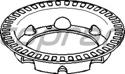 Зубчатый диск импульсного датчика, противобл. устр. TOPRAN купить
