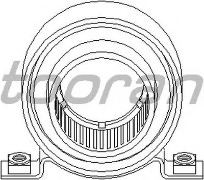 Подвеска, карданный вал TOPRAN купить