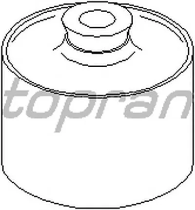Втулка, балка моста TOPRAN купить
