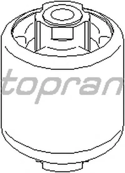 Втулка, балка моста TOPRAN купить