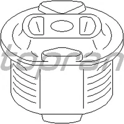 Втулка, балка моста TOPRAN купить