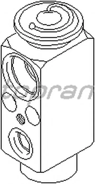 Расширительный клапан, кондиционер TOPRAN купить