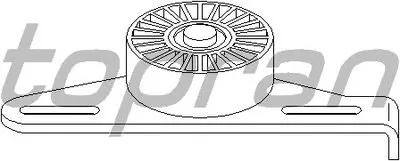 Натяжной ролик, поликлиновой  ремень TOPRAN купить