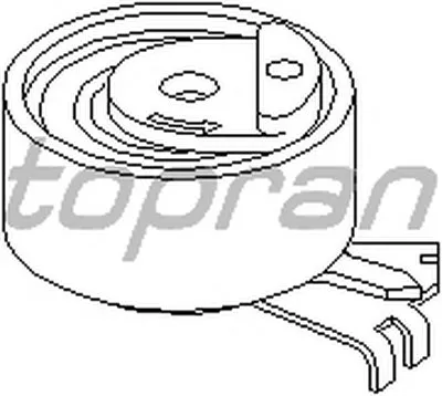 Натяжной ролик, ремень ГРМ TOPRAN купить