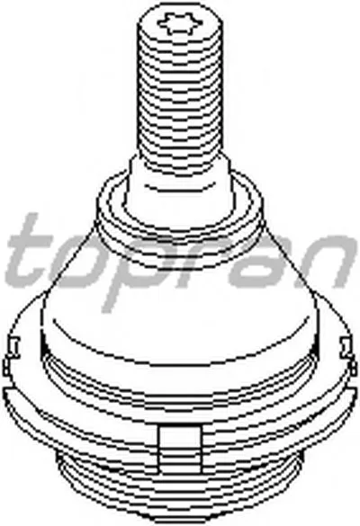 Шаровой шарнир TOPRAN купить