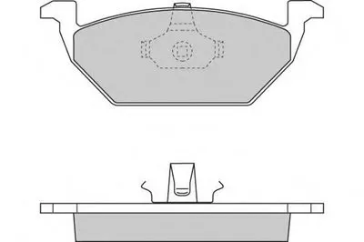 Комплект тормозных колодок, дисковый тормоз E.T.F. купить