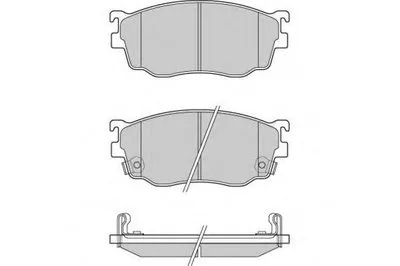 Комплект тормозных колодок, дисковый тормоз E.T.F. купить