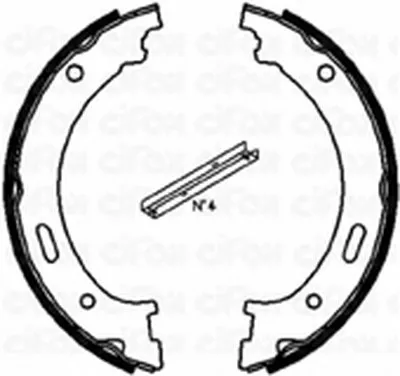 Комплект тормозных колодок, стояночная тормозная система CIFAM купить