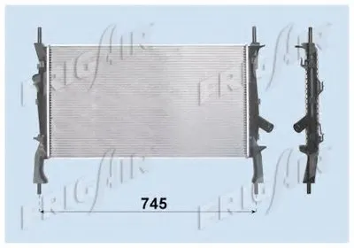 Радиатор, охлаждение двигателя FRIGAIR купить