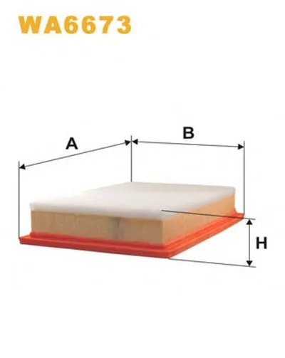 Воздушный фильтр WIX FILTERS купить