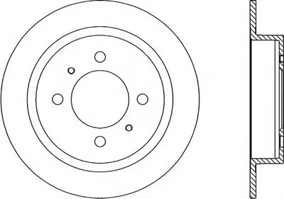 Тормозной диск ADAPTIVE OPEN PARTS купить