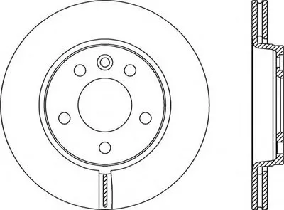 Тормозной диск ADAPTIVE OPEN PARTS купить