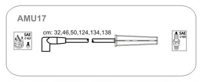 Комплект проводов зажигания JANMOR купить