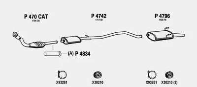 Система выпуска ОГ FENNO купить