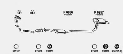 Система выпуска ОГ FENNO купить