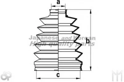 Комплект пылника, приводной вал ASHUKI купить