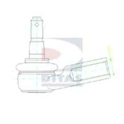 Наконечник поперечной рулевой тяги DITAS купить