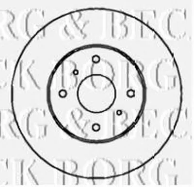 Тормозной диск BORG & BECK купить