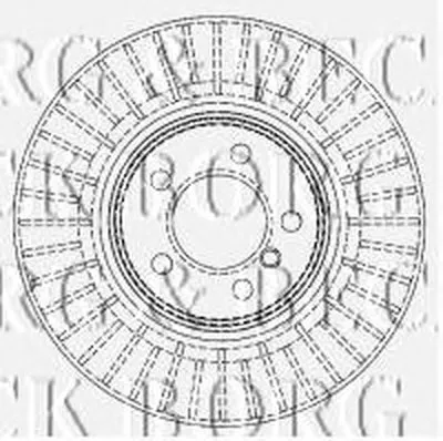 Тормозной диск BORG & BECK купить